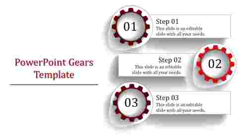 powerpoint gears template-Powerpoint Gears Template-Red
